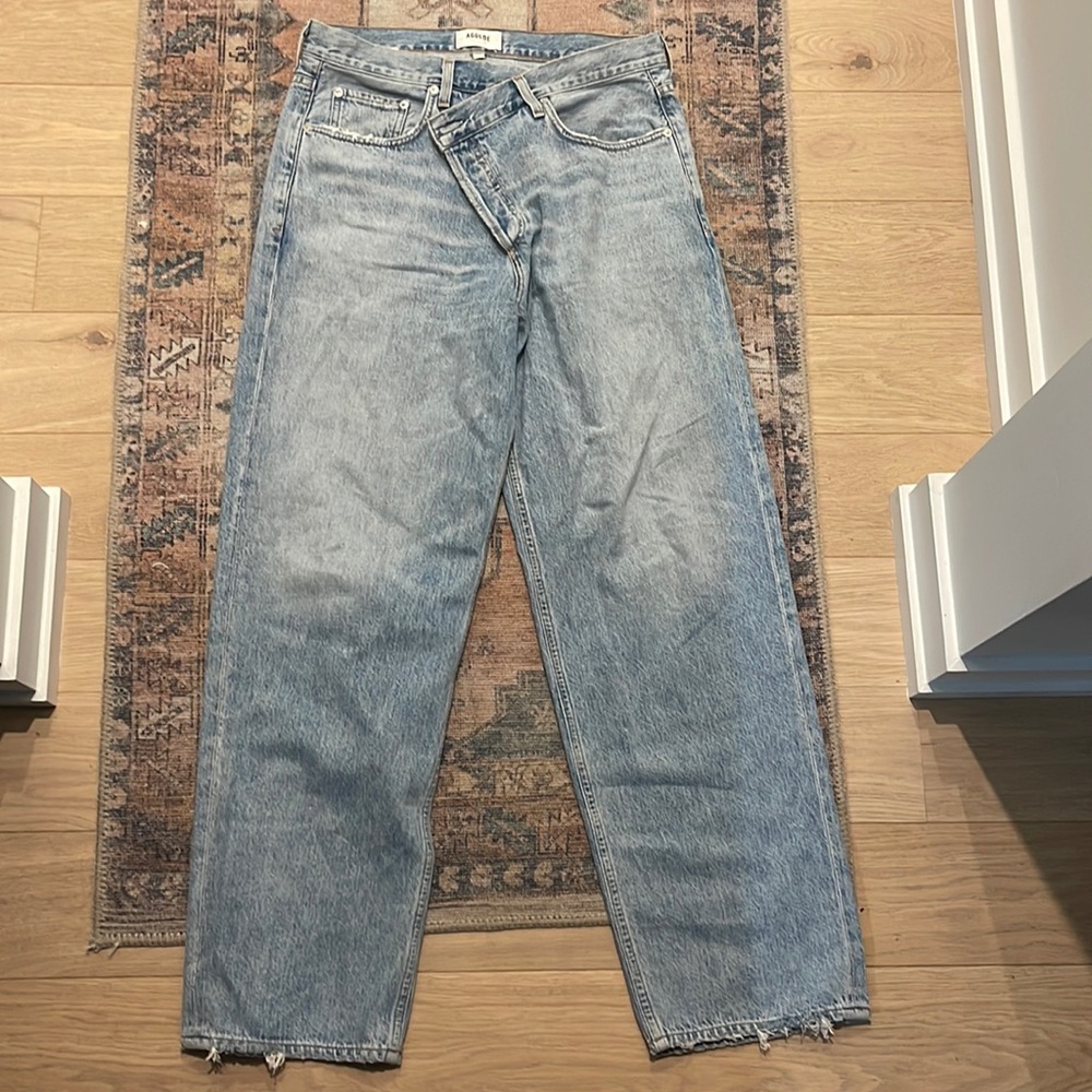 Agolde crisscross jeans size 31